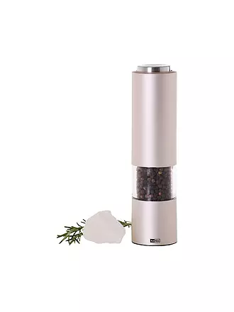 AD HOC | Moulin à sel ou à poivre électrique 21,5cm gris clair |